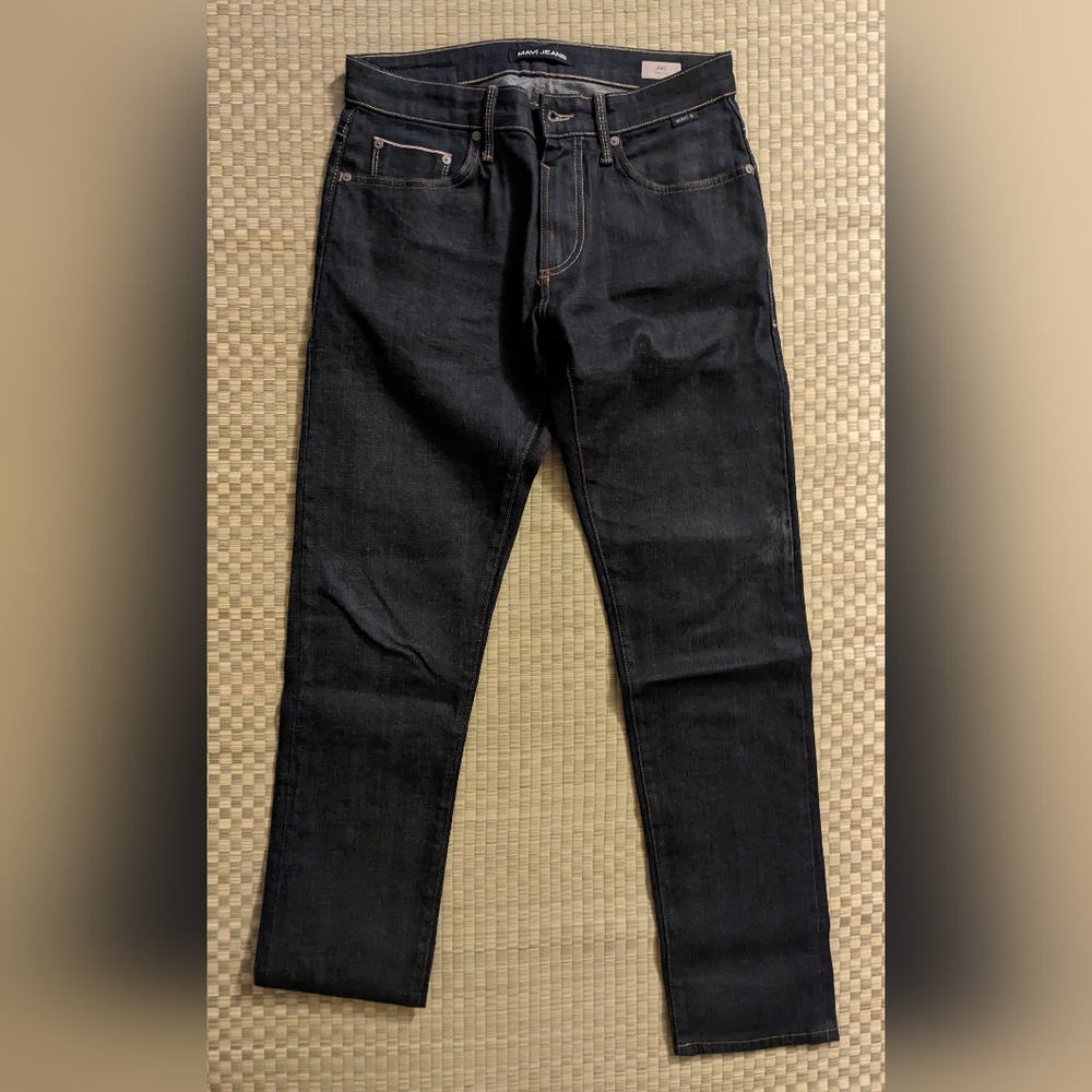 Mavi Jake Slim Leg Selvedge Denim Jeans Men's Size 31 x 32